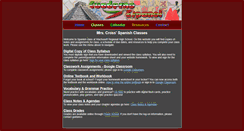 Desktop Screenshot of cuadernoespanol.com