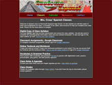 Tablet Screenshot of cuadernoespanol.com